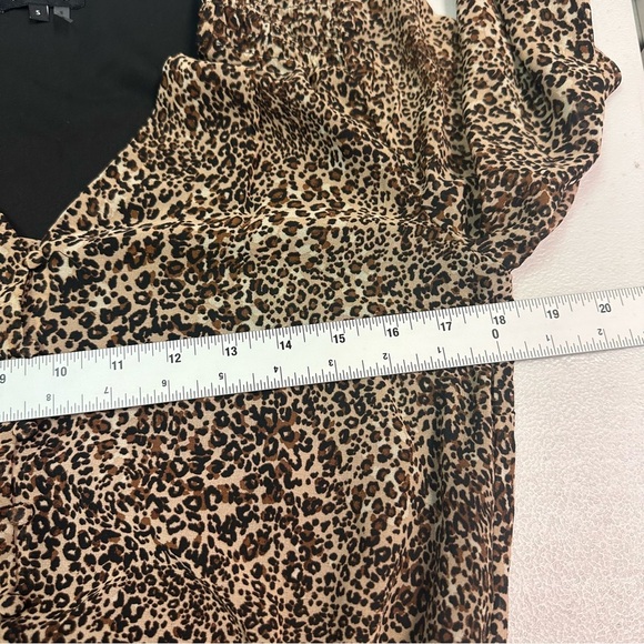 1 State Women’s Elegant Leopard Print Dress Size S - Picture 5 of 7